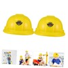 BESTonZON 2pcs Tool Hat Toddler Construction Hat Caps Hard Hats