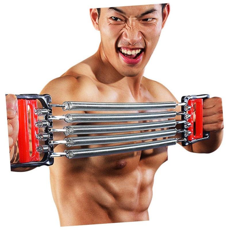 BIUDECO Multi-Functional Chest Expander Adjustable Resistance Bands for Muscle Training