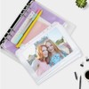 12 PCS Binder Pockets,A5 Size Binder Zipper Folders ，6 Holes