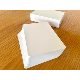 Agile Stationery Blank Playing Cards – 216 Blank Playing Cards with 4 Blank Tuck Boxes to Write On – Custom Card Deck with Playing Cards Finish