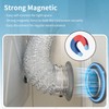 JPFLAEYX Magnetic Dryer Vent Coupler Self-connect Self-align Dry Vent Connector