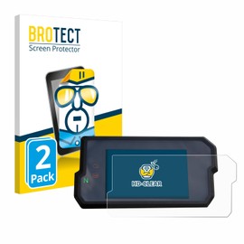 BROTECT (Pack of 2 protective films for KTM 125 Duke 2019, screen protector, ultra clear)
