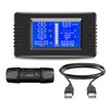 DC 8-120V 0-100A Battery Monitor Digital Current Voltage Power Energy