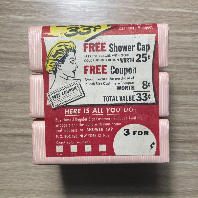 Cashmere Bouquet Vintage Cashmere Bouquet NOS Hand Soap 3 Pack