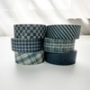 YUBBAEX 6 Rolls Checkered Masking Tape Set Grid Stripe Dots
