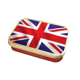 Stewart's - Union Jack Flag Mints Box (40g) - Cool Refreshing Peppermint Flavour For Instant Breath Freshness, Pocket Sized Collectable Tins, Ideal for Gifting