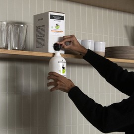 ATTITUDE ATTITUDE Liquid Laundry Detergent, EWG Verified Laundry Soap, HE Compatible, Vegan and Plant Based Products, Cruelty-Free, Wildflowers, Bulk Refill, 160 Loads, 135.26 Fl Oz