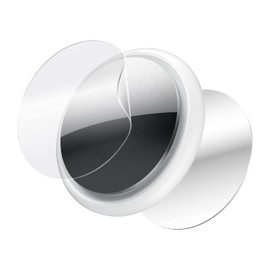 Elecom AT-FLAPKRG AirTag Accessories Film Full Coverage Shock Absorbing High Gloss Scratch Repair Double Sided Set of 2