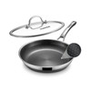 Non Stick Frying Pans, 12 inch Hybrid Pans with Lid
