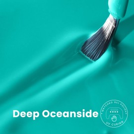 MAYCHAO 15ML Gel Nail Polish 1Pc Deep Oceanside Gel Polish Soak Off UV LED Nail Polish Nail Art Starter Manicure Salon DIY at Home, 0.5 OZ