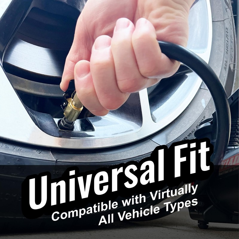 Chuck Mates Premium Quick-Connect Accessory for Tire Inflators Open-Type (1