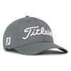 Titleist Men's Tour Performance Golf Hat Baseball Cap, Charcoal/White, One