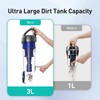 Upright Vacuum Cleaner, Aspiron 1200W 25kPa 5-Mode Bagless Vacuum Cleaner