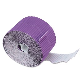 Pacon 37334 Bordette Decorative Border, 2 1/4-Inch x 50-Ft Roll, Violet