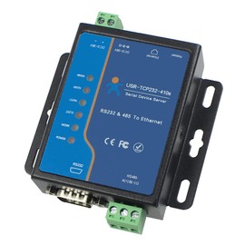 PUSR Usr-Tcp232-410S Server RS232 / RS485 Serial to Ethernet Adapter TCP/IP Converter Supports DHCP/DNS