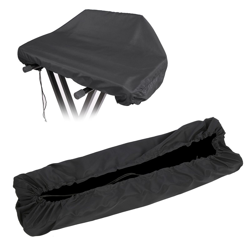 Digital Piano Keyboard Dust Cover Waterproof Dustproof Musical Instrument AccessoriesBlack