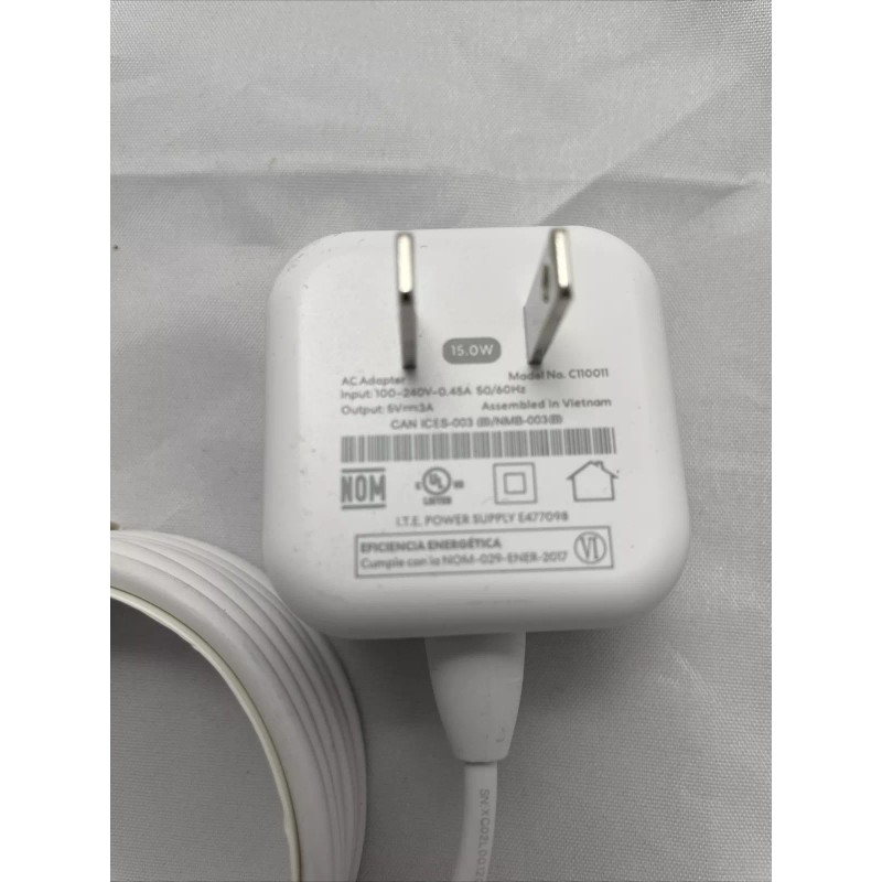 EERO 6 Plus WiFi Router AC Adapter USB-C 15W Power