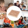 Wooden Multiplication Table - Multiplication Double-Sided Board Educational Game Colorful,Multiplication