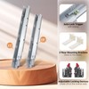 Probrico 6 Pairs 18 Inch Undermount Drawer Slides, Concealed Drawer
