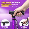 BigAlex Folding Walking Cane for Elderly Adjustable & Portable Walking