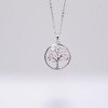 Tree of Life Charm Pendant Necklace - 925 Sterling Silver