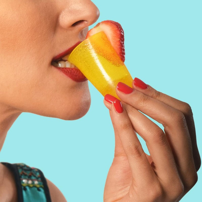 YummyShots – Vasos Tequileros de Gomita 12 pzas Sabores Surtidos