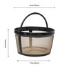 4 Cup Reusable Filter Basket With Mesh Bottom Fits MrCoffee