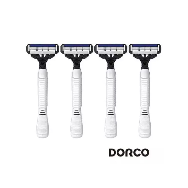 Dorco 도루코면도기 도루코 페이스4 휴대용면도기 4P Dorco Face 4 Portable