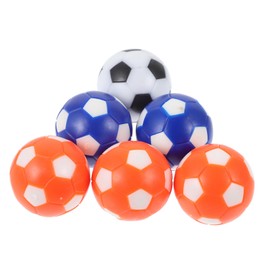 Kisangel 9pcs Mini Foosball Table Balls for Boys and Girls 28mm Colorful Soccer Game Accessories for Tabletop Soccer Games and Family Fun