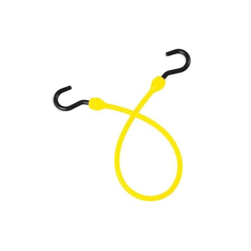 The Better Bungee BBC24NY Polyurethane Cord w/Overmolded Nylon Ends,24"Yellow (Made