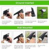 Biling Solar Spot Lights Outdoor, 2-in-1 Solar Landscape Lights 12