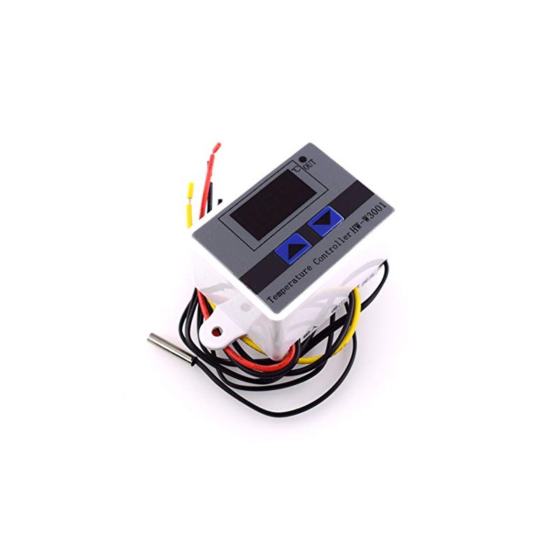 Hailege 12V Digital LED Temperature Controller Thermostat Control Switch NTC