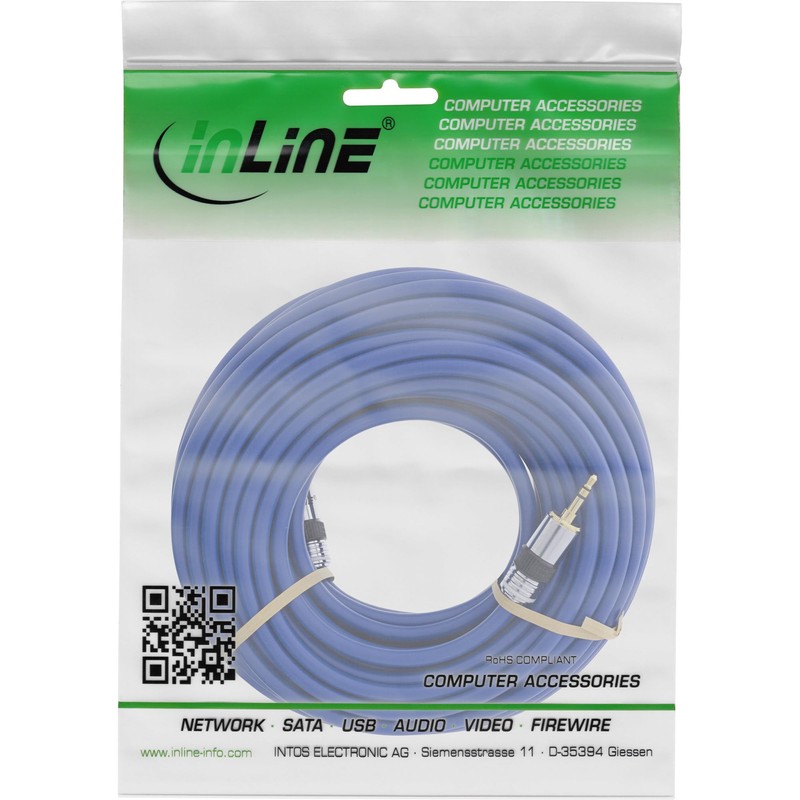InLine® Klinken-Kabel, 3,5mm, Stecker/Stecker, 7m