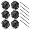 LhyBtm 6 Packs 20345 RV Window Crank Handle Knobs RV
