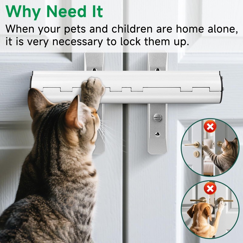 Patio Door Security Lock Internal Door Lock for French Door