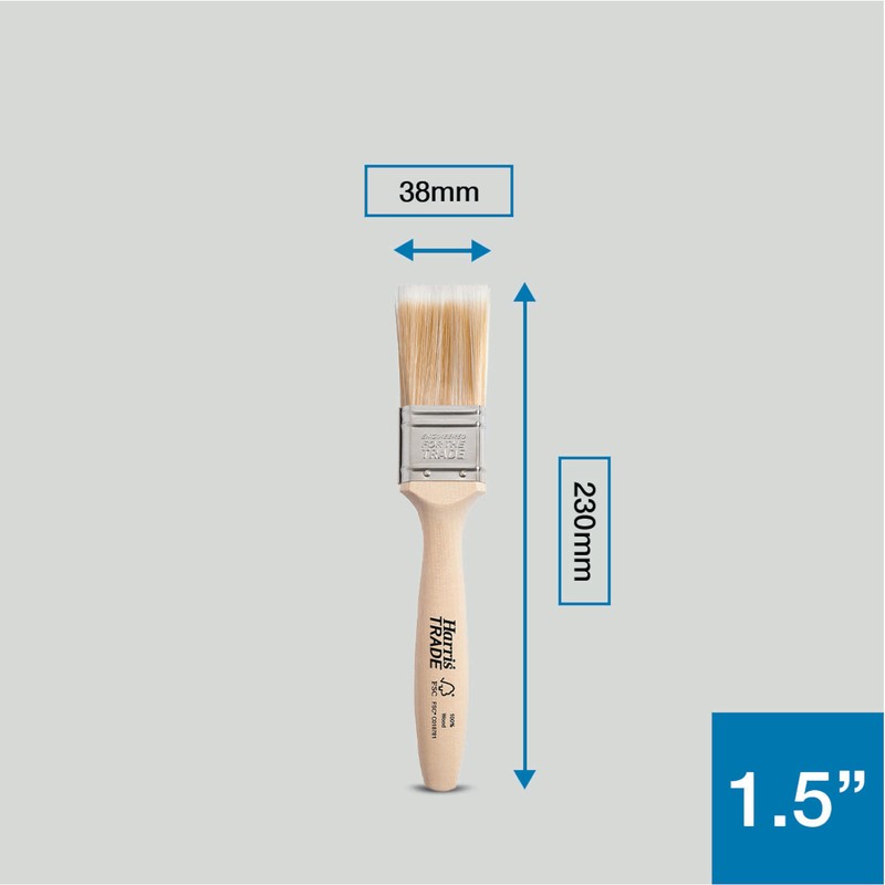 Harris Trade Fine Tip Brush 1.5"