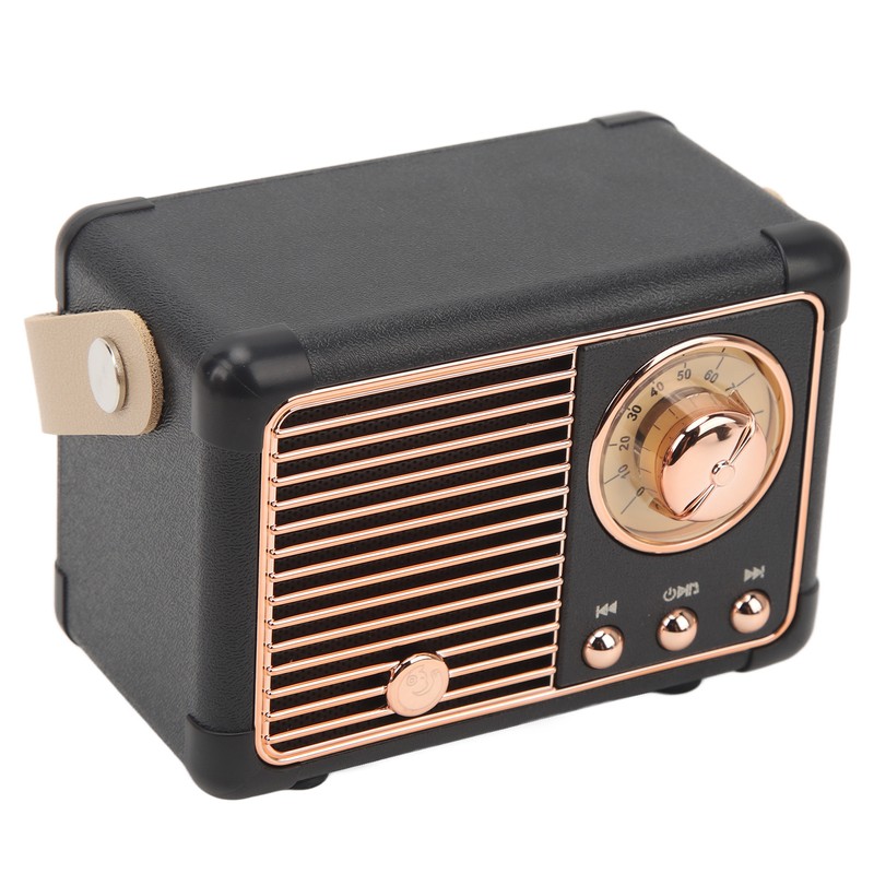 Retro Bluetooth Speaker Portable Wireless Speaker Audio Player for Home
