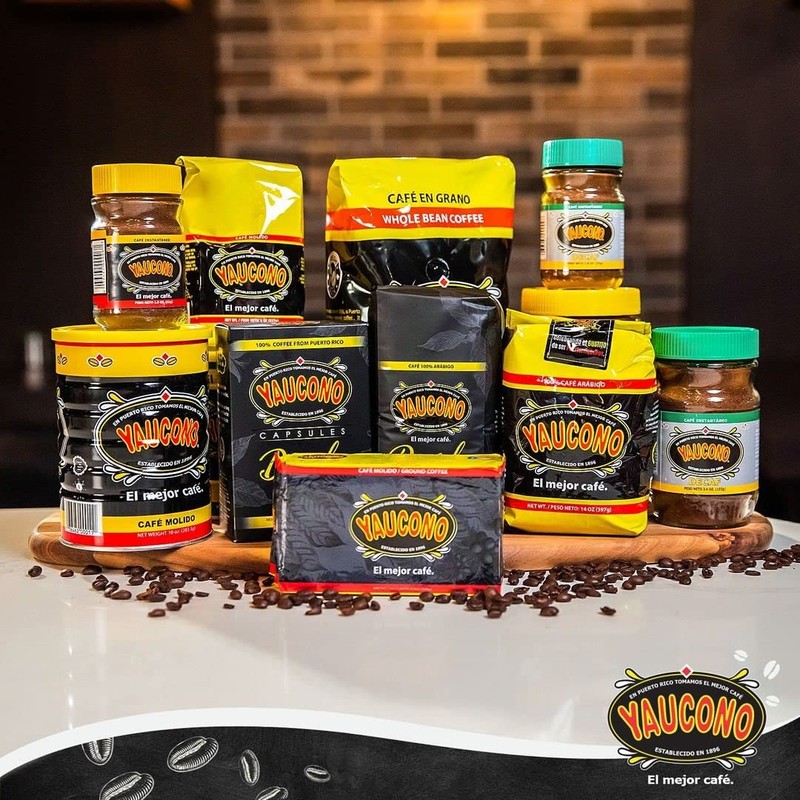 Yaucono Instant Coffee, Medium Roast, Arabica, from Puerto Rico, Glass