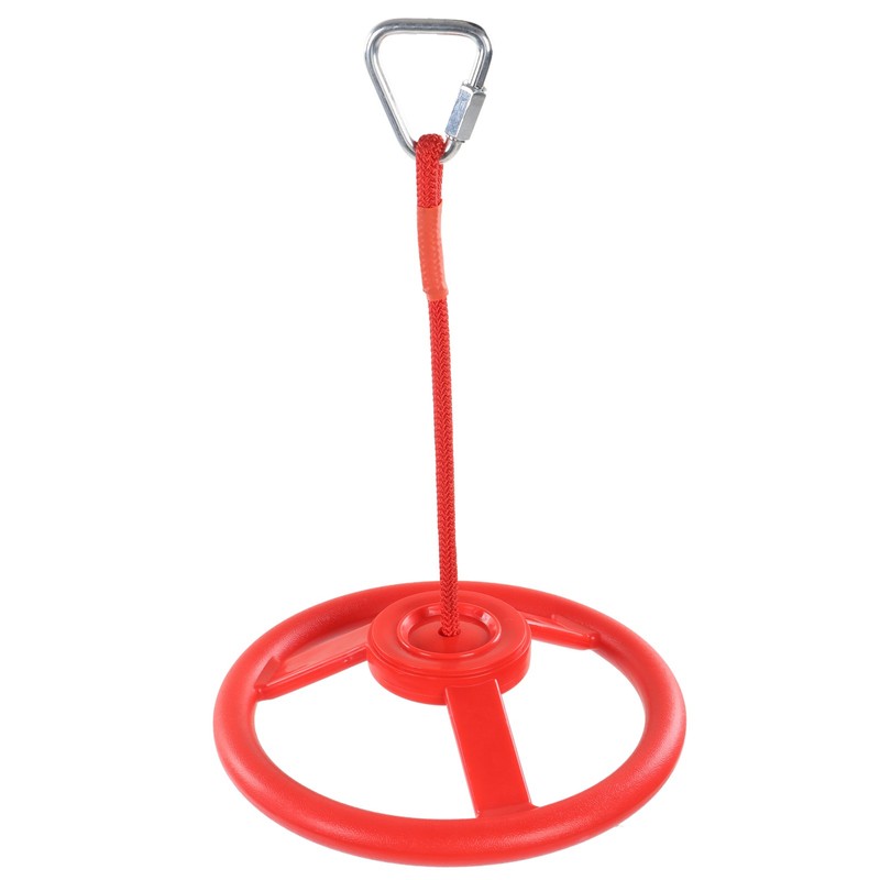 Children Gym Rotating Wheel Plastic Directional Wheel Kids Outdoor Fitness