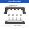 600A Bus Bar 12V Power Distribution Block with 3/8" (M10)