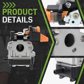 Carbbia Carburetor For Homelite for Ryobi Rotary Valve 308028001 308428002 985892001 985893001 For Stens 615737 For Walbro WYC-12-1 WYC-3 WYC-3-1 WYC-9-1 RY08510 RY08570 RY60511A RY60511B RY60512