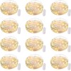 Brightown 12 Pack LED Fairy Lights Battery Operated String Lights