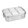 nicelock Children's Lunch Box with Compartments, 1500 ml, Stainless Steel