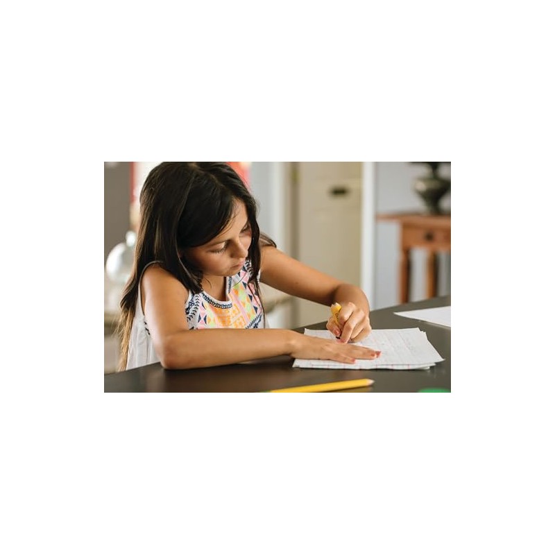 TICONDEROGA 38936 - Borradores con forma de lápiz, amarillo, paquete