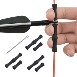 NIKA ARCHERY Pack of 3 Archery Bow String Finger Protectors Bow String Finger Protection Saver Finger Protector for Hunting for Youth Adults Beginners Shooting Recurve Bow Protection Tool