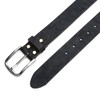 Cinturón de piel de vacuno de 1.5 pulgadas para hombre,