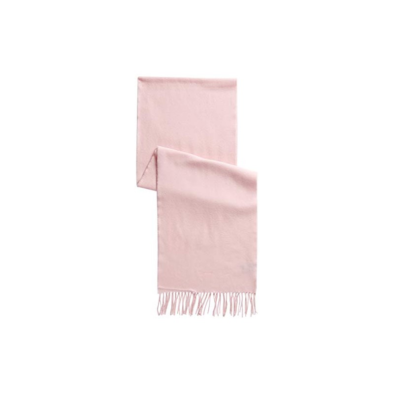 GANT Women's Solid Wool Scarf Fashion Scarf, light pink