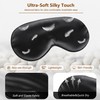 Loomluxe Sleep Mask Silk Eye Mask for Men Sleeping Mask,