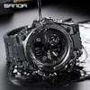 SANDA Sanda 739 outdoor sports dual display movement multi-kinetic electronic