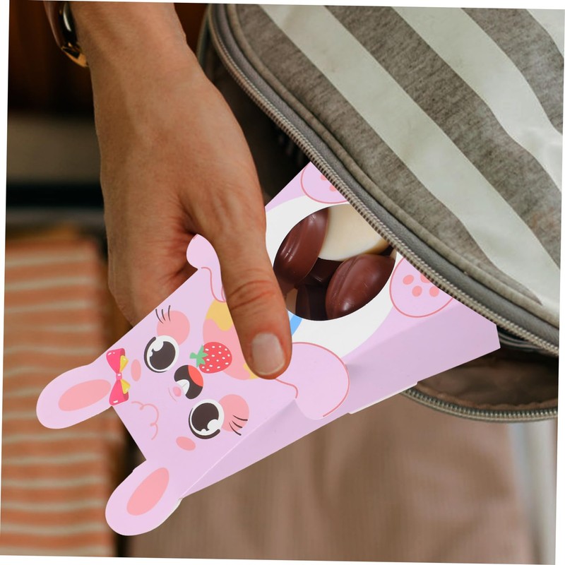 Operitacx 10pcs Boxes Easter Candy Box Candy Containers Egg Hunt